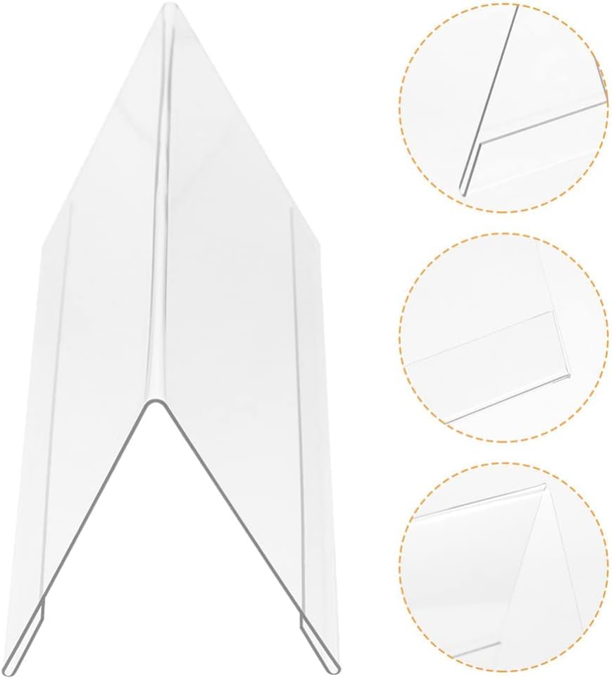 Amazon.co.jp: 席札 アクリル pop 名札 カード立 アクリルスタンド 6個